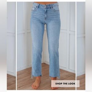 Tracey Hidden Straight Jeans- Supernatural